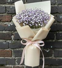 Букет цветов из:  Гипсофила в Круглолесском