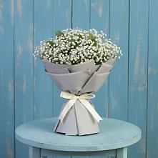 Букет цветов из:  Гипсофила в Круглолесском