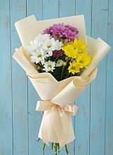 Букет цветов из:  Хризантемы #REPLACE_PRED# Круглолесском