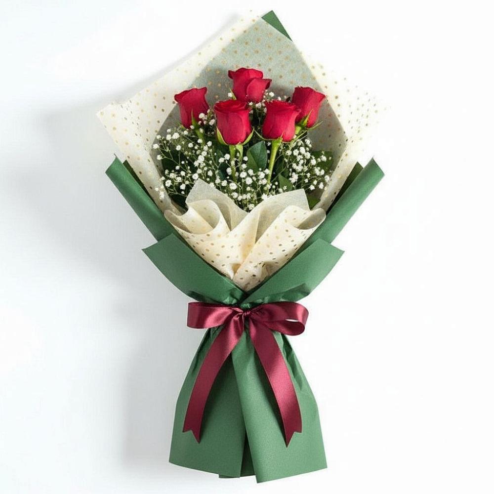 Букет цветов из: Розы в Круглолесском