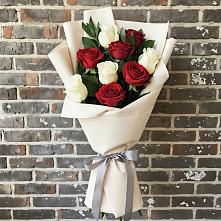 Букет цветов из:  Розы в Круглолесском