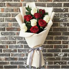 Букет цветов из:  Розы в Круглолесском