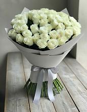 Букет 35 Белых роз #REPLACE_PRED# Круглолесском