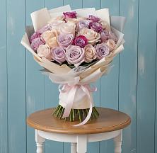 Букет цветов из:  Розы в Круглолесском