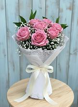 Букет цветов из:  Розы в Круглолесском