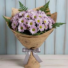 Букет цветов из:  Хризантемы в Круглолесском