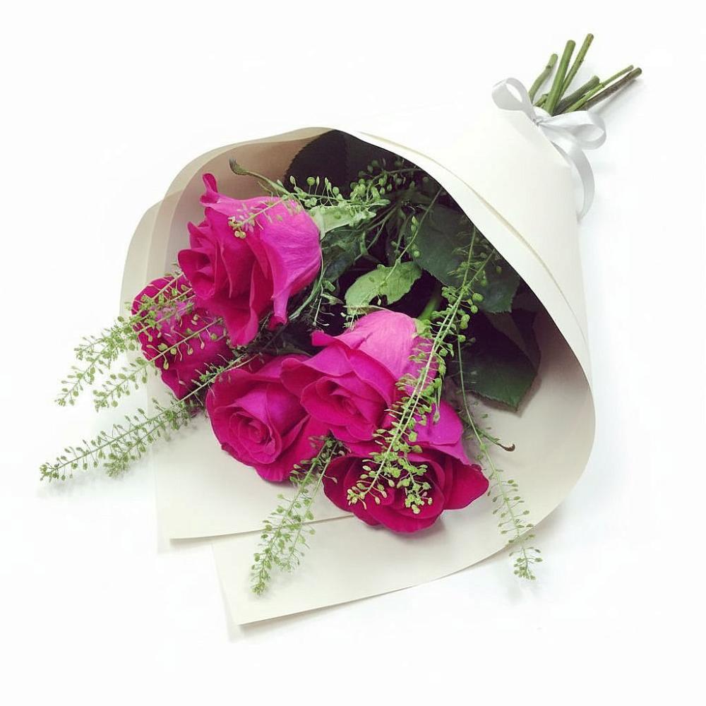 Букет цветов из: Розы в Круглолесском