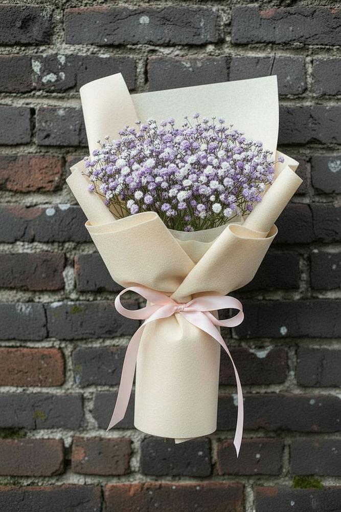 Букет цветов из: Гипсофила в Круглолесском