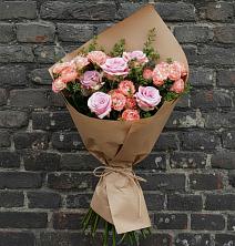 Букет цветов из:  Розы в Круглолесском