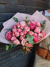 Букет цветов из:  Розы в Круглолесском