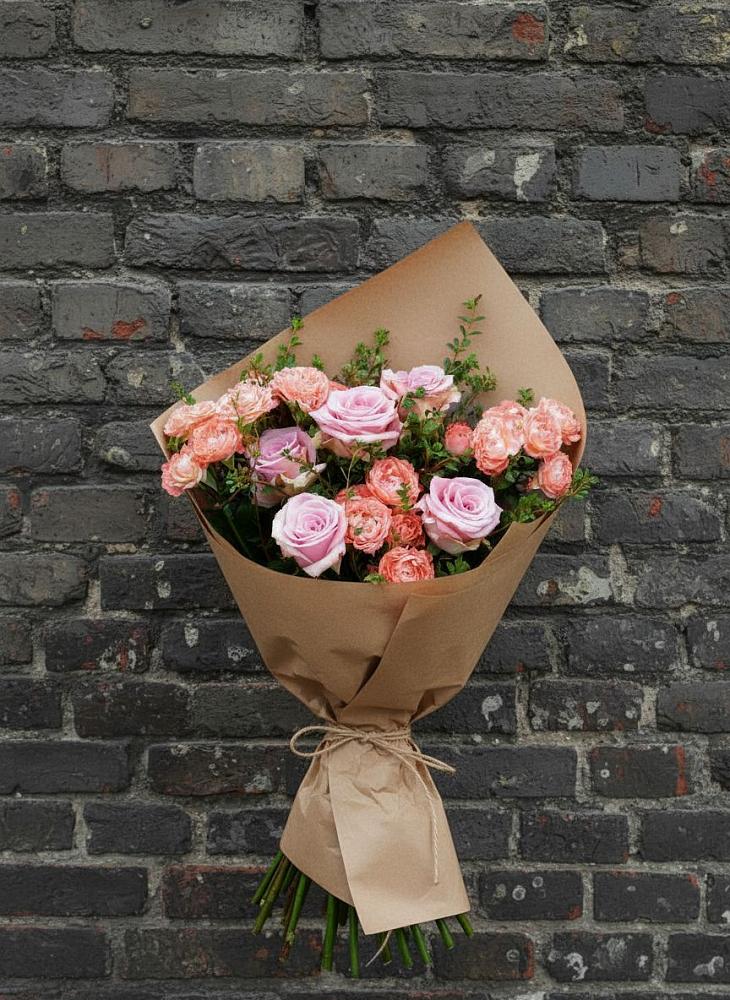 Букет цветов из: Розы в Круглолесском