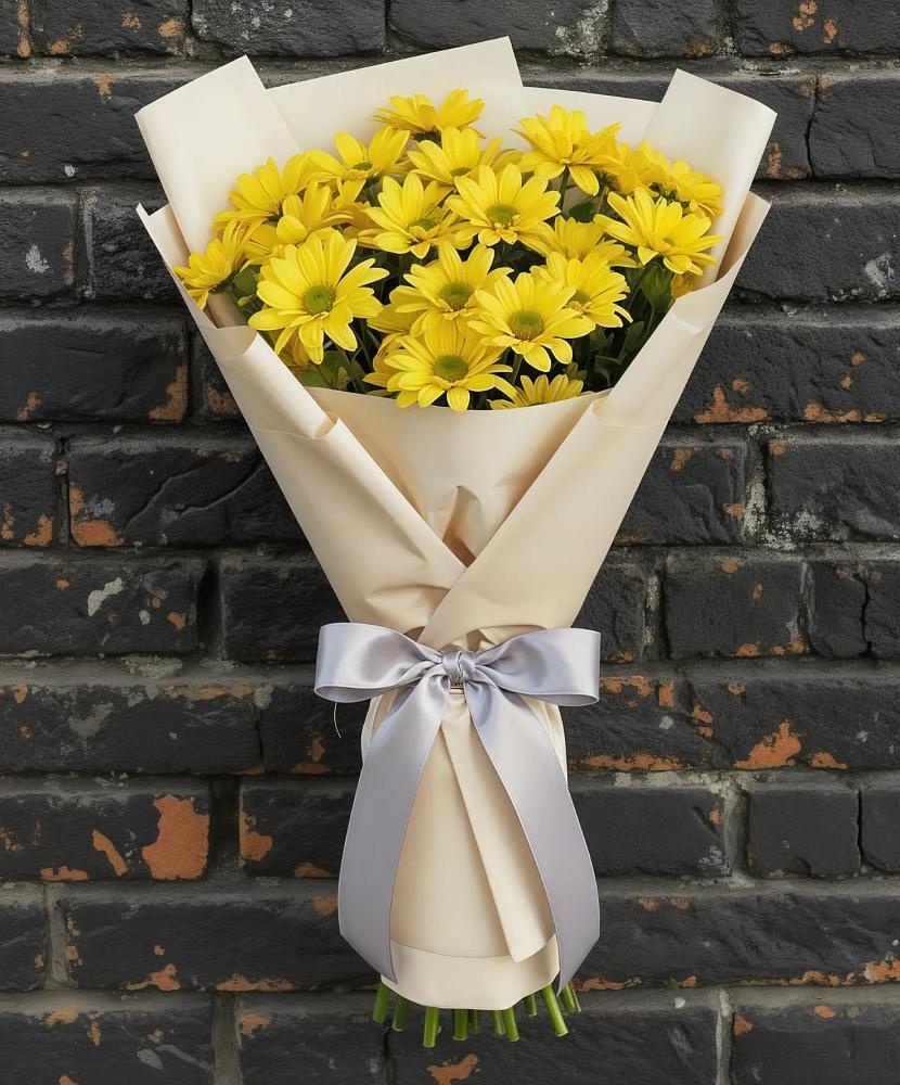 Букет цветов из: Хризантемы в Круглолесском