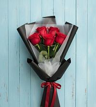 Букет цветов из:  Розы в Круглолесском