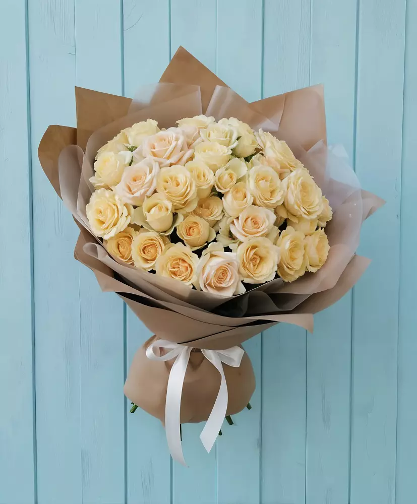 Букет Кремовое облако в Круглолесском