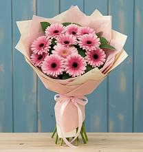Букет цветов из:  Герберы #REPLACE_PRED# Круглолесском